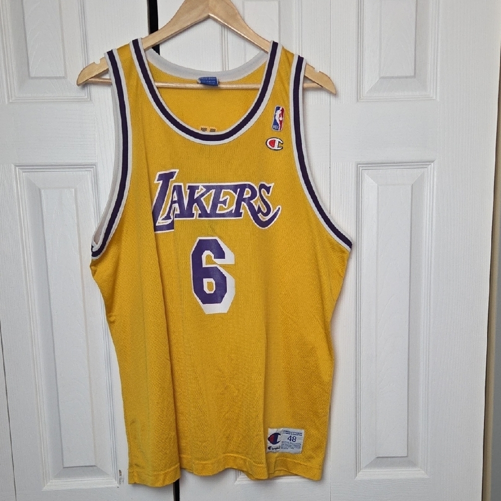 Champion NBA Vintage LAKERS Eddie Jones #6